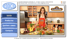 Tablet Screenshot of codico.com.gt